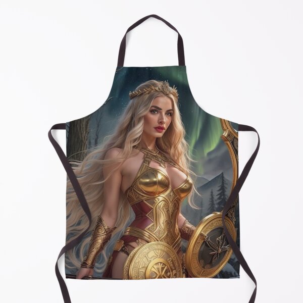 Item preview, Divine Warrior Goddess – Mythical Female Power Art designed and sold by MissSaylor.