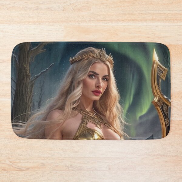 Item preview, Divine Warrior Goddess – Mythical Female Power Art designed and sold by MissSaylor.