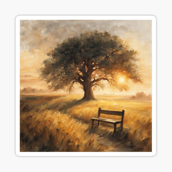 Item preview, Lonely Tree, Lonely Bench designed and sold by paulbgarcia.