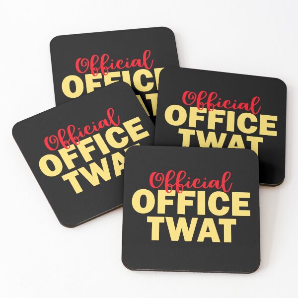 Item preview, Funny Co worker Office Twat Award designed and sold by HotHibiscus.