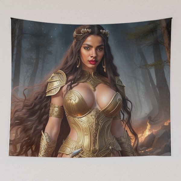 Item preview, Feminine Divine Warrior – Greek Goddess Fusion designed and sold by MissSaylor.