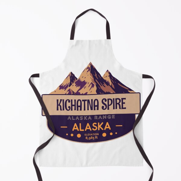 Item preview, Kichatna Spire, Alaska Range, Alaska, Mountain Badge designed and sold by Wanderful-roads.