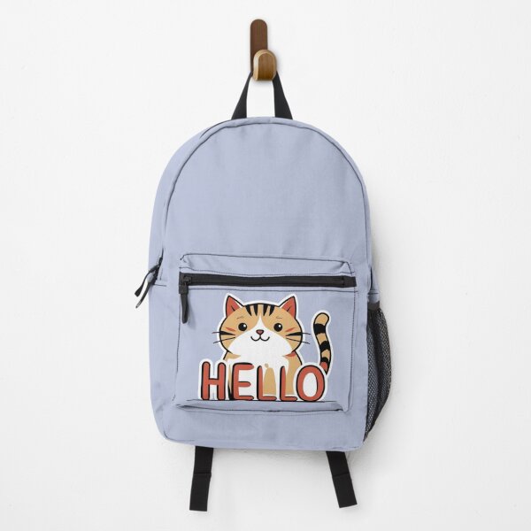 Item preview, cat saying hello designed and sold by Eden’s Attic .