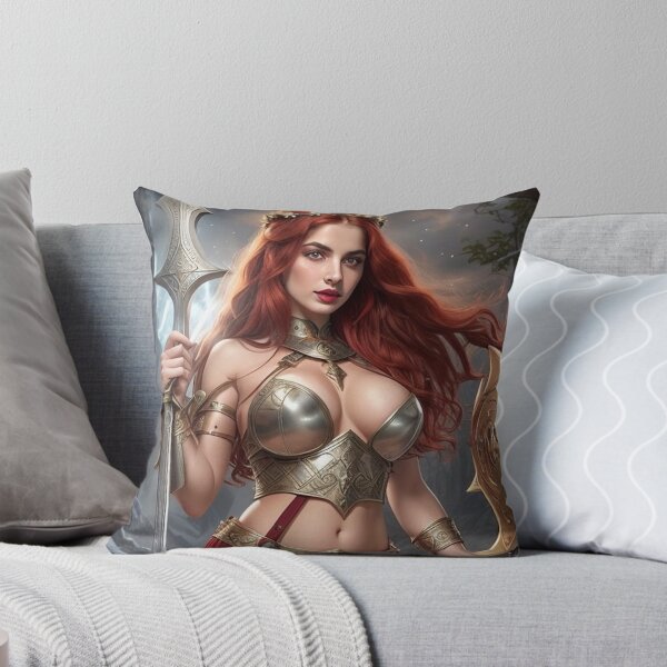 Item preview, Legendary Goddess Print – Spiritual Fantasy Warrior designed and sold by MissSaylor.