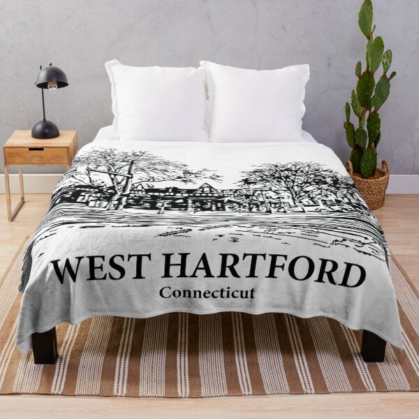 Artikelvorschau, West Hartford – Connecticut entworfen und verkauft von Lakeric Cityscapes.