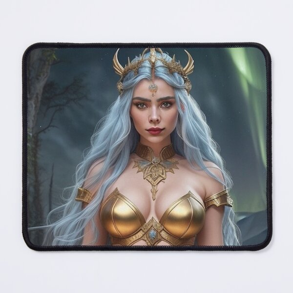 Item preview, Mystic Deity Warrior – Glowing Runes & Myth Power designed and sold by MissSaylor.