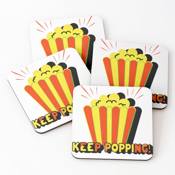 Item preview, Keep Popping Popcorn designed and sold by DesignAFind.