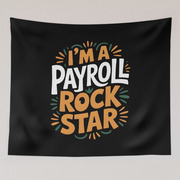 Item preview, Payroll Team Payroll Specialist Clerk Funny Payroll Rockstar designed and sold by MizoX7.