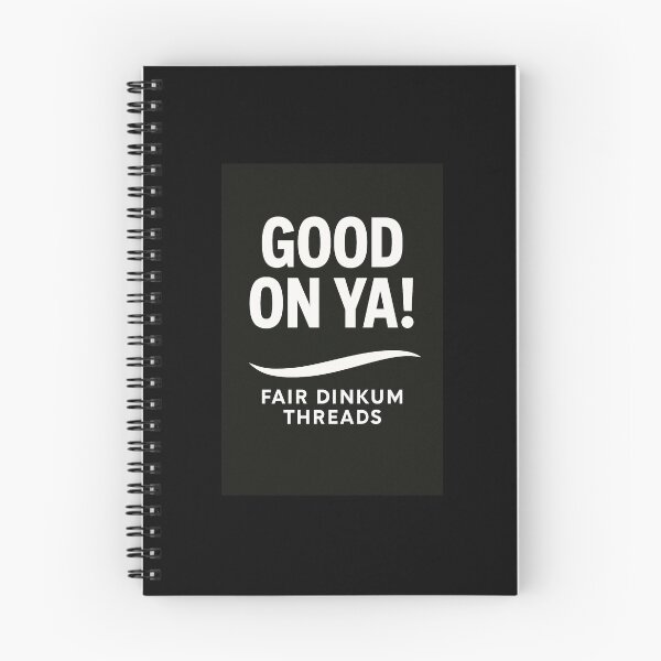 Item preview, Good on Ya (Black) designed and sold by FairDinkumThreads.