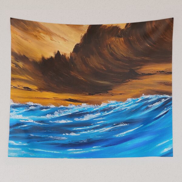 Item preview, ocean landscape designed and sold by DariaCeppelli.