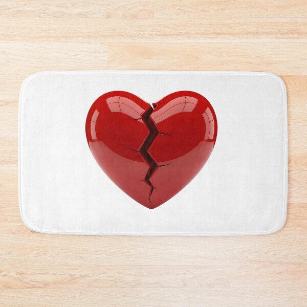Item preview, Cracked Red Heart Symbol 3D designed and sold by AFernandesDSG.