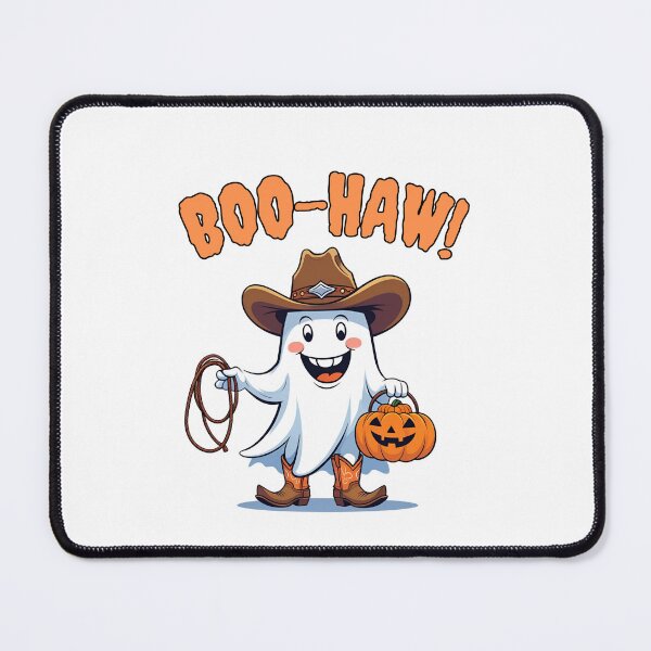 Item preview, Boo Haw Funny Ghost Cowboy, Western Halloween, Country Girl designed and sold by gillys.