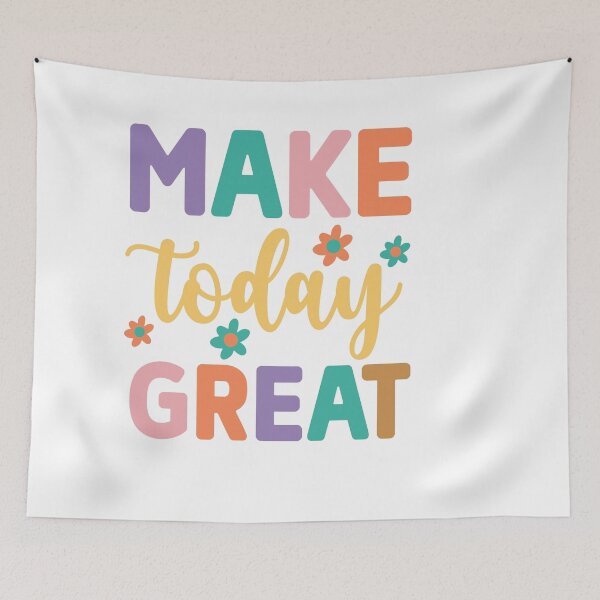 Item preview, Make Today Great – Motivational Daily Affirmation designed and sold by artcultreone.