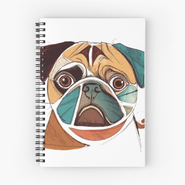 Item preview, Elegant Design Of a Pug Dog designed and sold by Petsthetic.