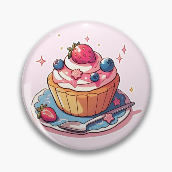 Item preview, Anime Cake – Colorful Kawaii Dessert | Cute Manga Style Food designed and sold by Sugar Wisdom .