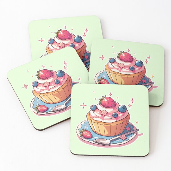 Item preview, Anime Cake – Colorful Kawaii Dessert | Cute Manga Style Food designed and sold by Sugar Wisdom .