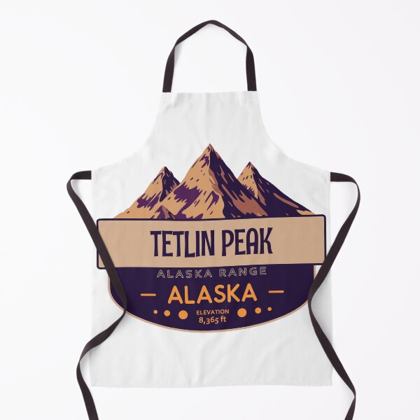 Item preview, Tetlin Peak, Alaska Range, Alaska, Mountain Badge designed and sold by Wanderful-roads.