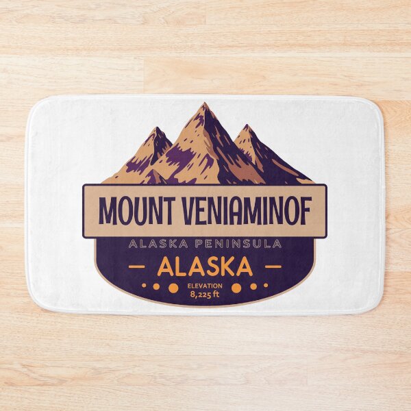 Item preview, Mount Veniaminof, Alaska Peninsula, Alaska, Mountain Badge designed and sold by Wanderful-roads.