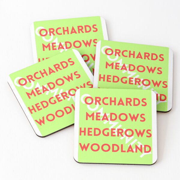 Item preview, Community Orchards Meadows Hedgerows Woodland designed and sold by ReFuture.