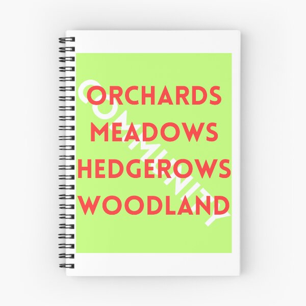 Item preview, Community Orchards Meadows Hedgerows Woodland designed and sold by ReFuture.