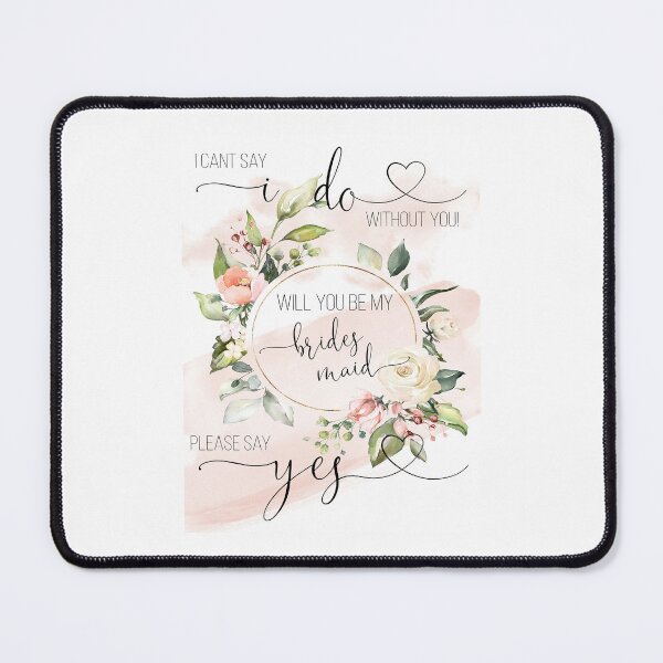 Item preview, Bridesmaid  Proposal Floral invite Will you be my Bridesmaid Card designed and sold by Marty Party .