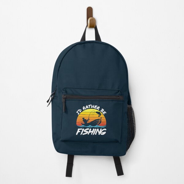 Item preview, I'd Rather Be Fishing Retro Sunset designed and sold by jaygo.