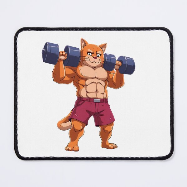 Item preview, Buff Cat Gym Enthusiast designed and sold by Skyla007.