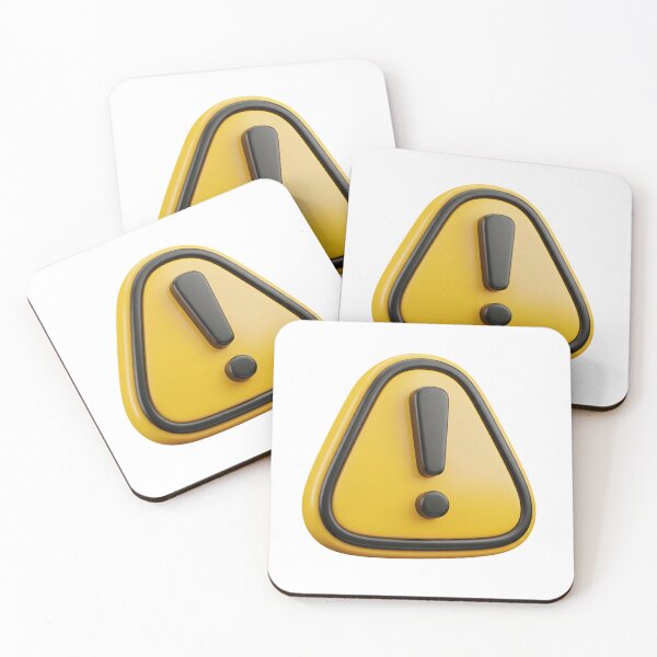 Item preview, Yellow Warning Sign with Exclamation Mark designed and sold by AFernandesDSG.