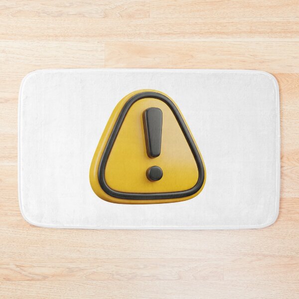 Item preview, Yellow Warning Sign with Exclamation Mark designed and sold by AFernandesDSG.