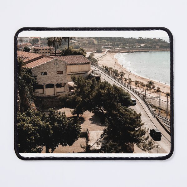 Item preview, Serene Spanish Coastal Photography Print designed and sold by Life Through The Lens.