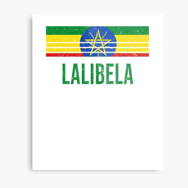 Lalibela Vacation Souvenir Metal Print