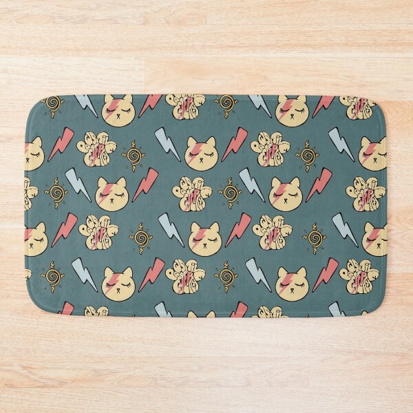 Item preview, Pawsitive Energy repeating pattern  designed and sold by Seltz's Hole.