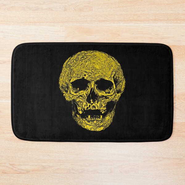 Item preview, Dark Art Gothic Cranium Vector Illustration Yellow designed and sold by taiche.