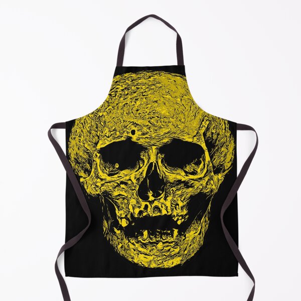 Item preview, Dark Art Gothic Cranium Vector Illustration Yellow designed and sold by taiche.