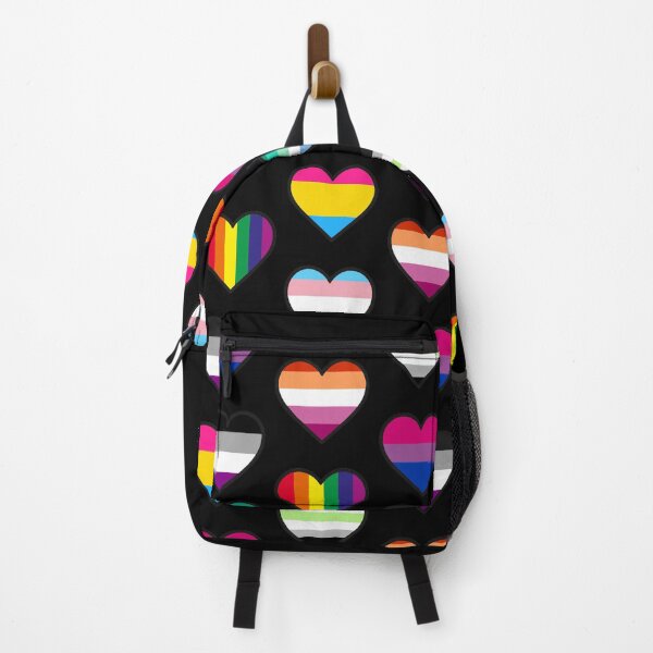 Item preview, Pride Hearts on Parade –  Flag heart Pattern- Queer Creator.  designed and sold by Eddieverse.