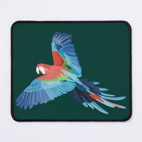 Item preview, G is for Green Wing Macaw, Green Wing Macaw Gifts | Bold Parrot Art for Bird Lovers, Keepers & Avian Educators designed and sold by PrettylittlepastelUk.