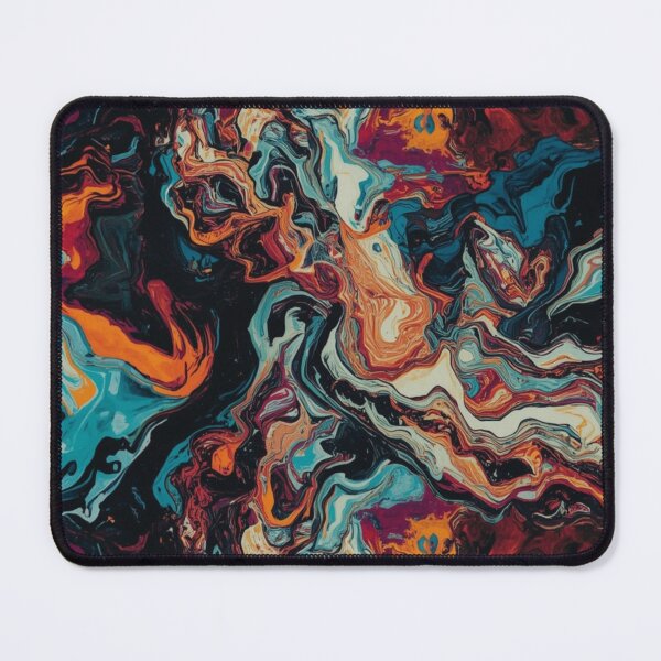 Item preview, vibrant swirl pattern oil paint designed and sold by optimusprime39.