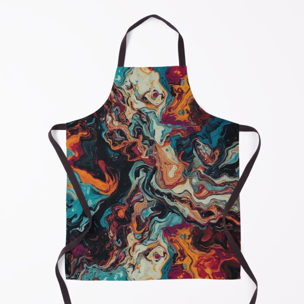 Item preview, vibrant swirl pattern oil paint designed and sold by optimusprime39.