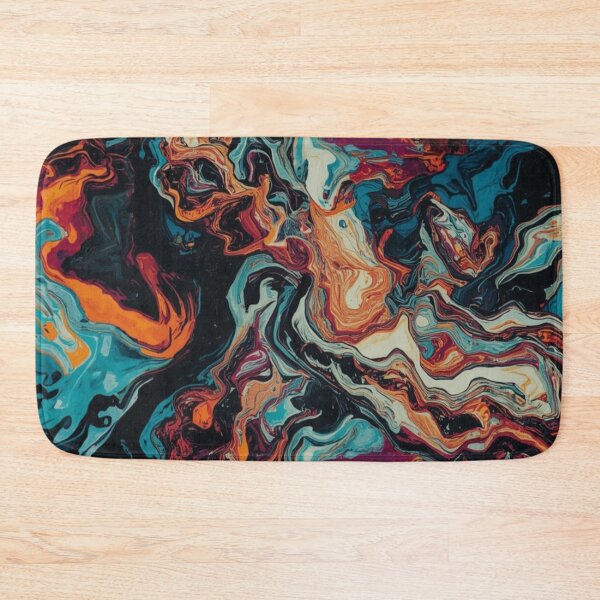 Item preview, vibrant swirl pattern oil paint designed and sold by optimusprime39.