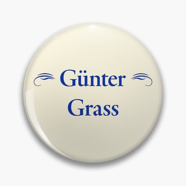 Item preview, Günter Grass, German Novelist, Classic Literature designed and sold by CharlottePlaceArt.