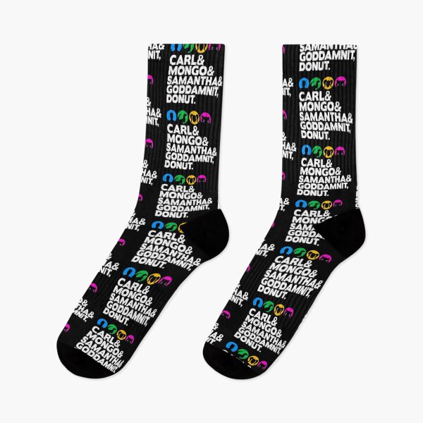Item preview, Carl and Mongo and Samantha and Goddamnit Donut Helvetica designed and sold by BootsBoots.