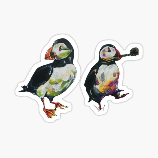 Item preview, Atlantic Puffin Art Set designed and sold by efiri.