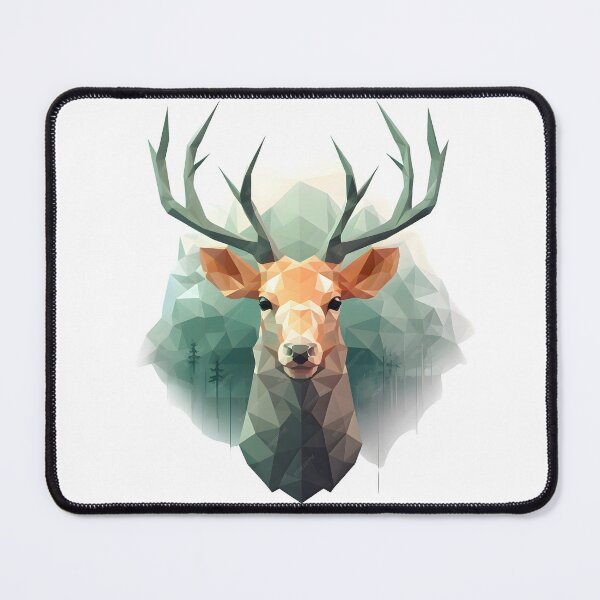 Item preview, mule deer, elk, moose, roe deer, musk designed and sold by TrueArtVibes.