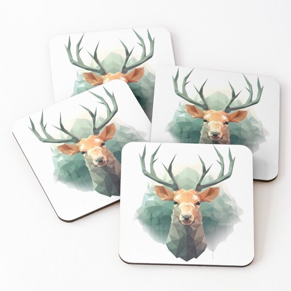 Item preview, mule deer, elk, moose, roe deer, musk designed and sold by TrueArtVibes.