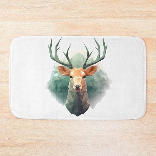 Item preview, mule deer, elk, moose, roe deer, musk designed and sold by TrueArtVibes.