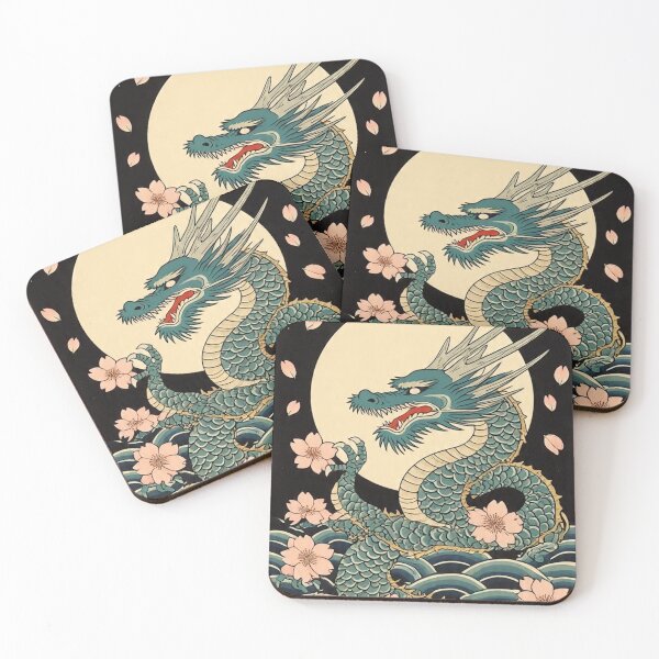 Item preview, Edo Sky Serpent – Vintage Japanese Myth Poster designed and sold by Vandy Fullam.