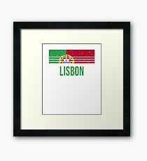 Lisbon Vacation Souvenir Framed Print