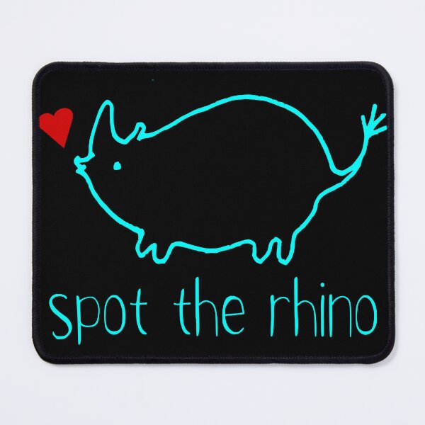 Item preview, SPOT THE RHINO 11 designed and sold by Marni Scofidio Desi9ns.