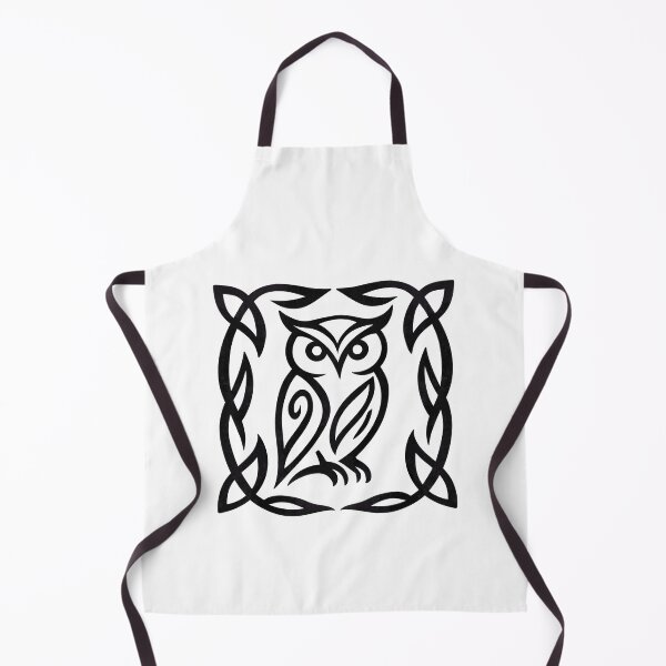 Item preview, Celtic owl tribal line art designed and sold by Aakanksha97.