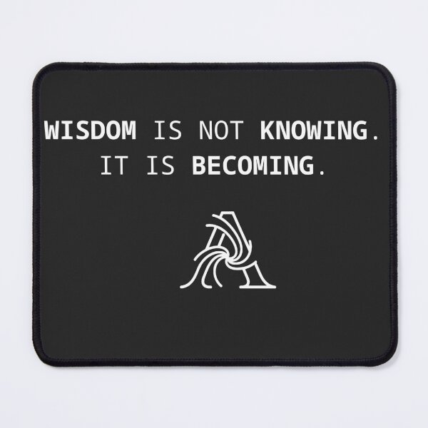 Item preview, Ariadne's Wisdom: It is Becoming (white) designed and sold by MaidInMind.